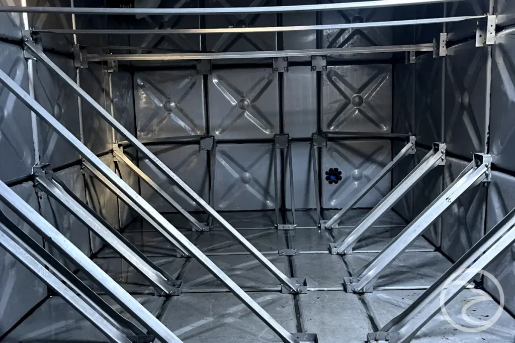 stainless steel potable water storage tanks