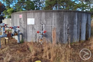 Water tank service signs that indicate the need for professional maintenance