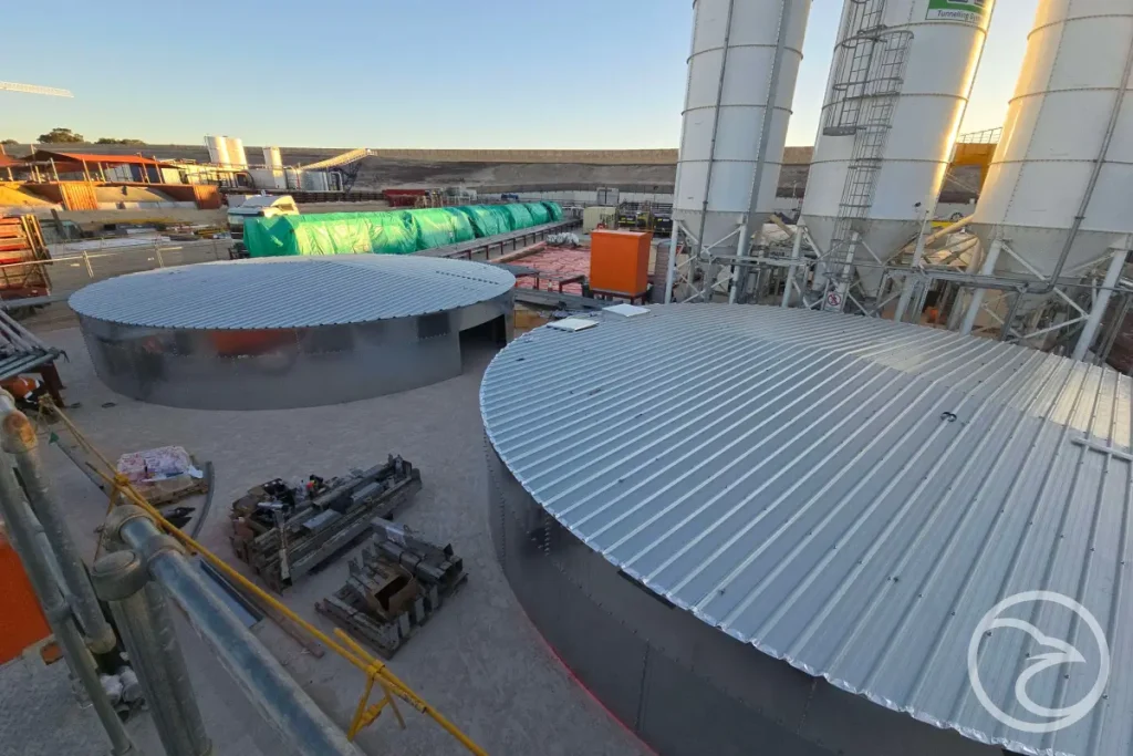 industries using HDG water tanks