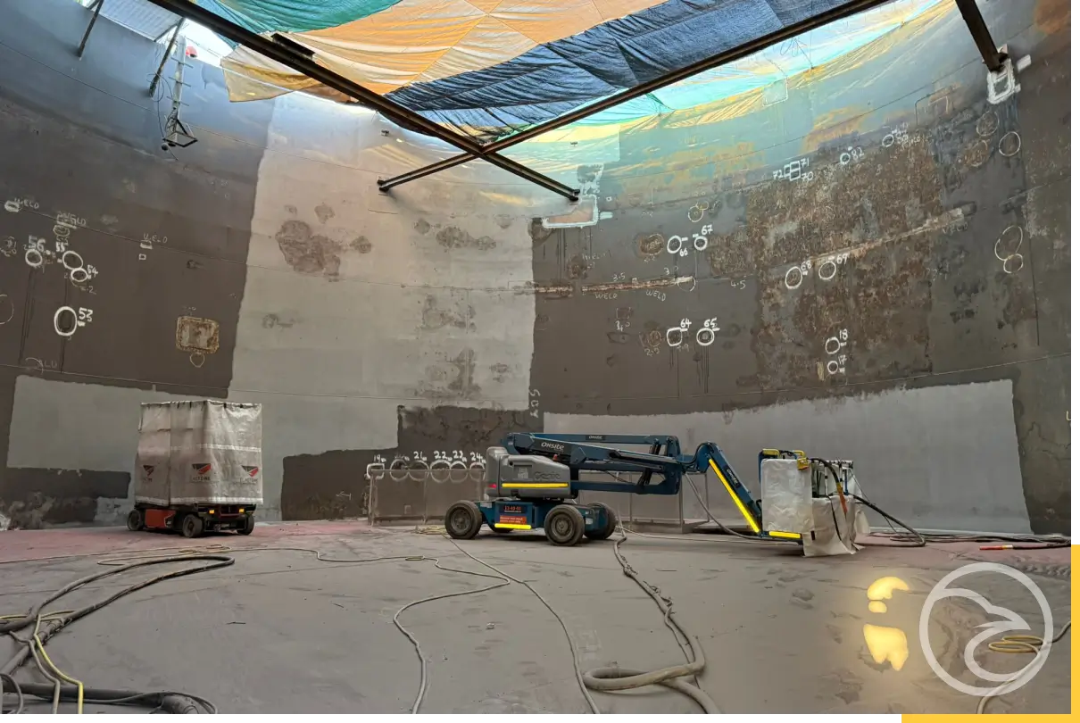 Commercial storage tank repair in San Francisco CA