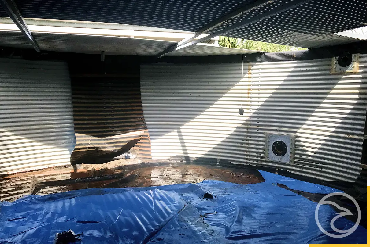 Commercial tank liner repair services in San Francisco