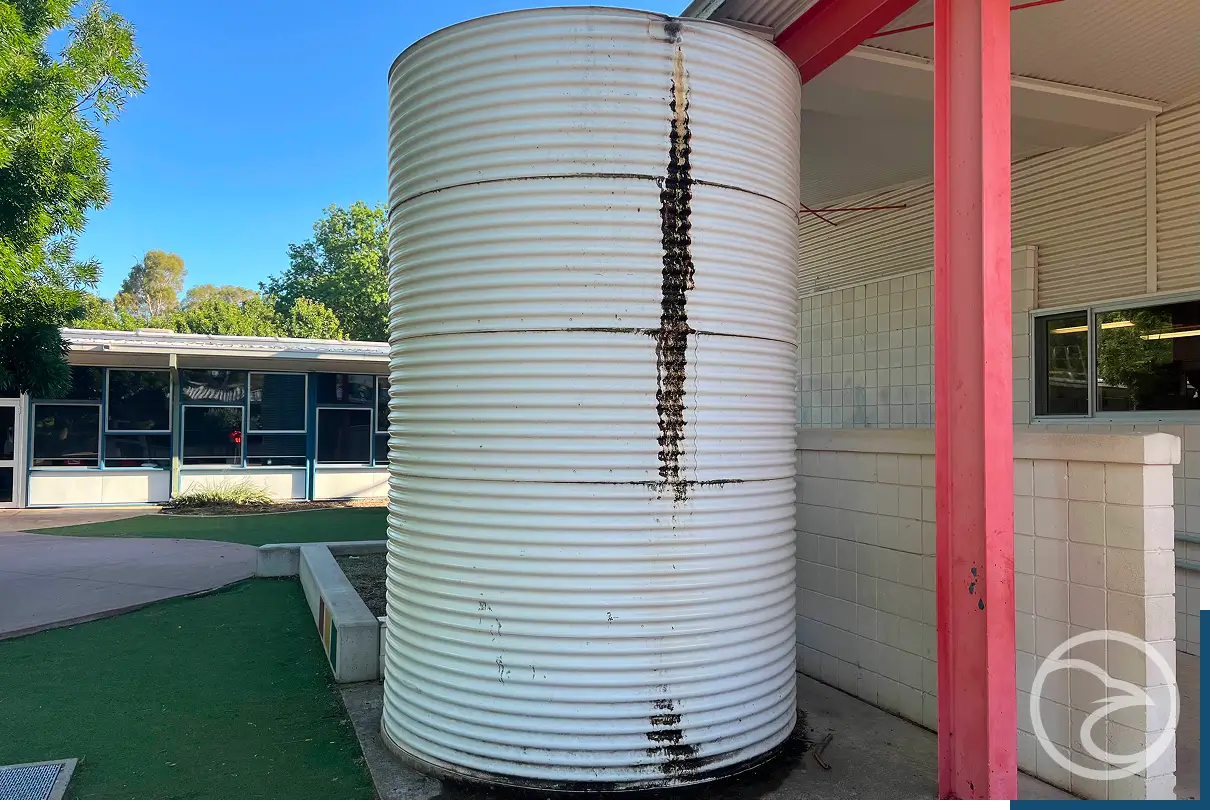 Commercial tank repair project completed by Raven American Tanks