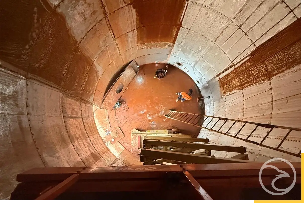 raw water tank repair in San Francisco